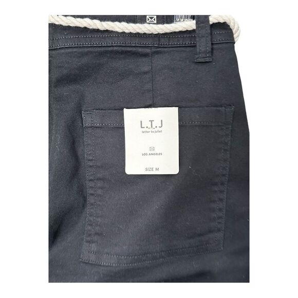 NWT Letter To Juliet LTJ
Free People
BLACK zip cuff utility pants MEDIUM - Picture 8 of 11